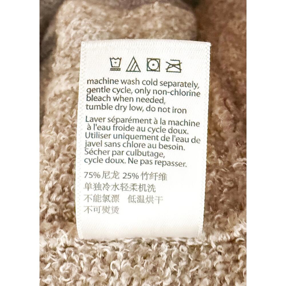 Barefoot Dreams Womens CozyChic Lite® Circle Cardi Taupe Soft Comfy Loungewear M - Picture 9 of 9